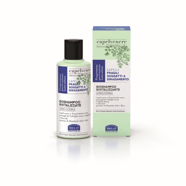 HELAN Bioshampoo šampon revitalizační na oslabené a řídnoucí vlasy 200 ml