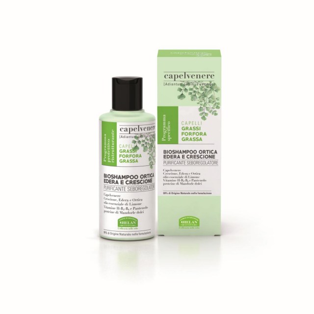 HELAN Bioshampoo šampon seboregulační na mastné vlasy a lupy 200 ml